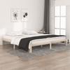 VidaXL Bed Frames Solid Pine Wood 200x200 Cm 810385