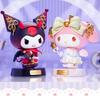Серия Мультфильмов и Аниме Sanrio Кукла Куроми Девочка Фигурка Май Мелоди Орнамент-Украшение в Стиле Лешен Модные Периферийные Подарки Подвижная Сочлененная Масштаб