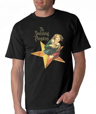 Мужская футболка The Smashing Pumpkins 100% качественный хлопок рок-футболка летняя мода универсальная футболка