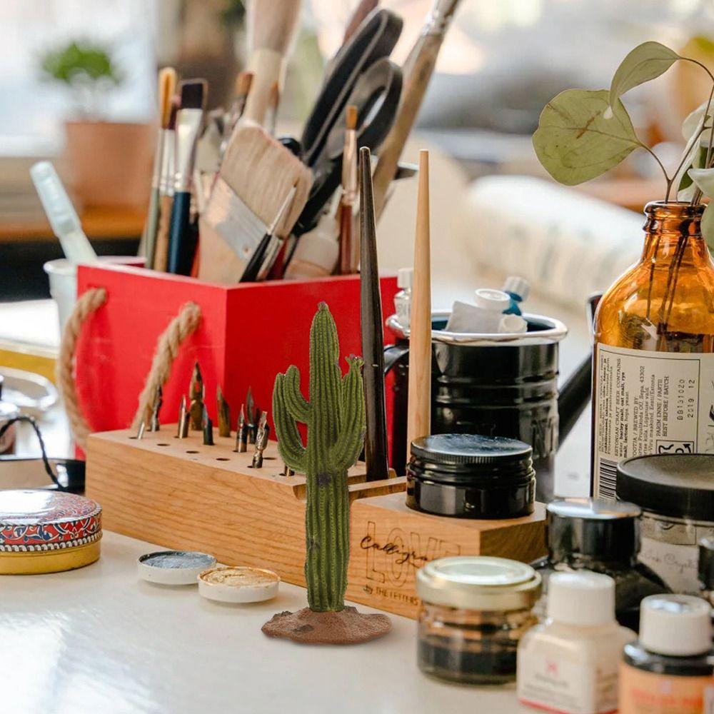 Пластиковая искусственная модель дерева, реалистичный имитация кактуса, искусственное растение, кактус, домашний декор