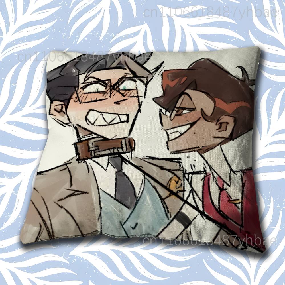 R-Radiostatic Vox Alastor Cushion Cover Pillow Cover Decor Pillowcase Printed Cushion Case For Couch