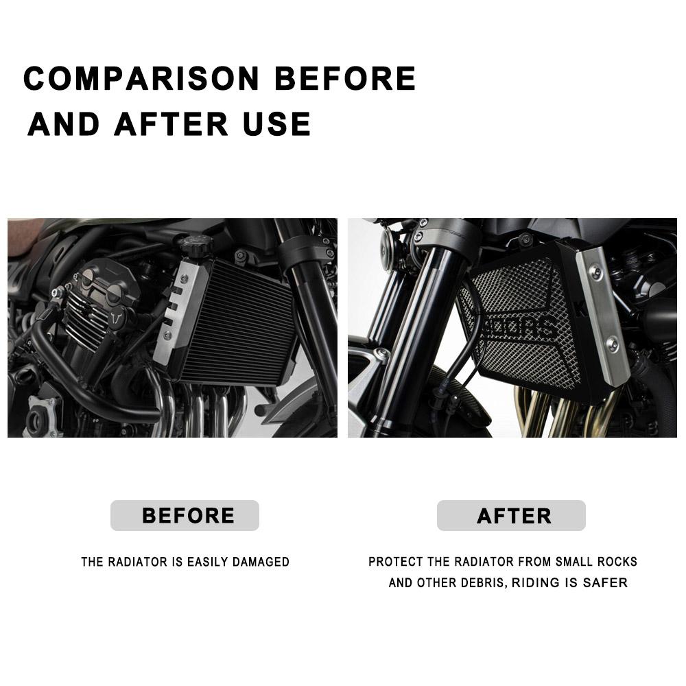 For Z900 RS Z 900 RS Z900RS 2021 2022 CNC Aluminum Motorcycle Radiator Guard Engine Cooler Grille Cover Protection