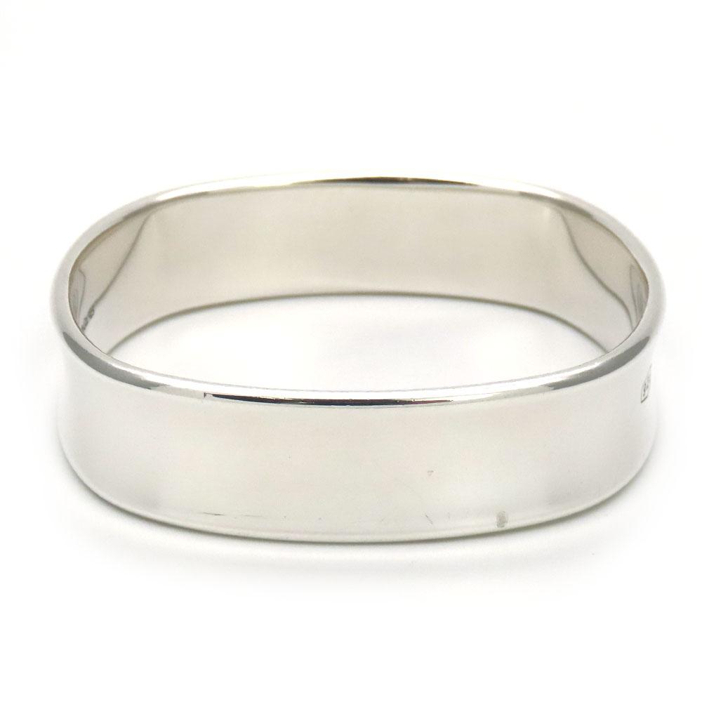 Б/У TIFFANY&Co. браслет 1837 квадратный Серебро925 57г Серебряные Аксессуары