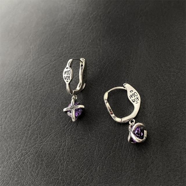 Серьги-кольца из серебра 925 пробы, винтажные спиральные круглые серьги-кольца с пряжкой для ушей для женщин и девочек, модные ретро-ювелирные изделия, женский подарок для вечеринки