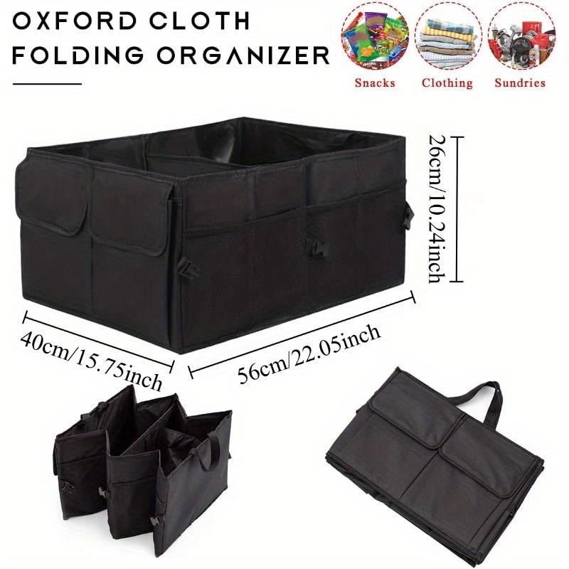 Large-Capacity Car Storage Box - Trunk Organizer, Practical Auto Storage Tool