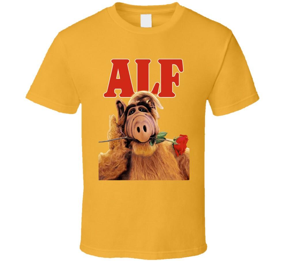 Alf With Rose 80s 90s Tv Show Sitcom T Shirt