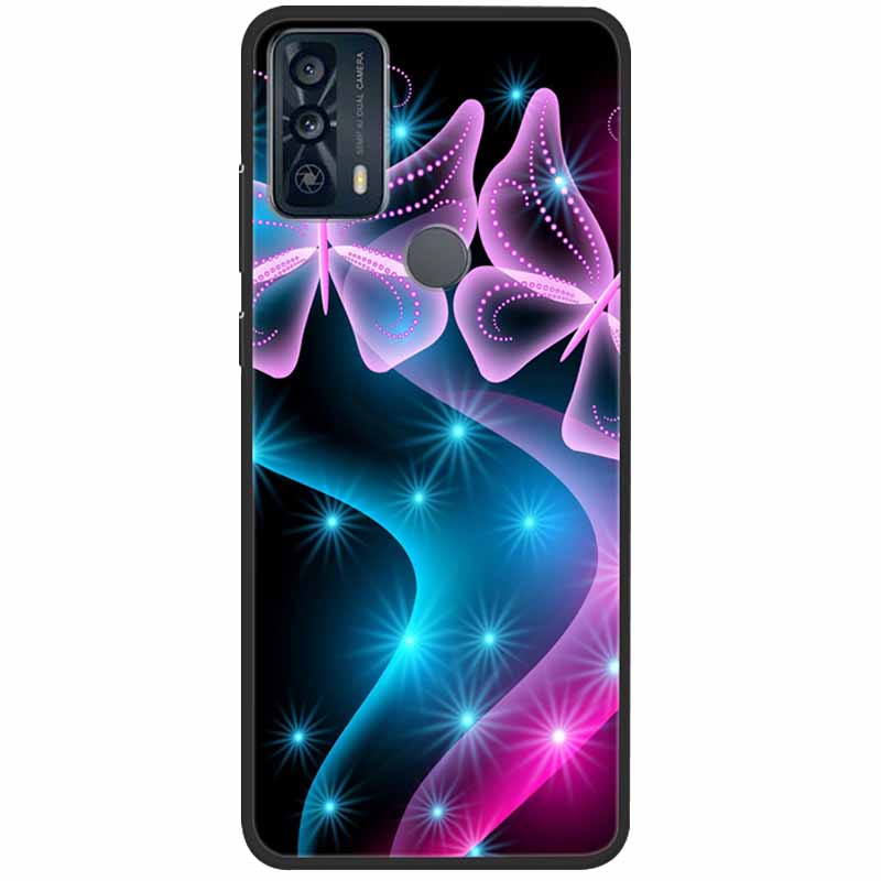 Чехол For TCL 20B Case 6159K Силиконовый Мягкий Модный TPU Чехол для Телефона для TCL 20B Case для TCL 20B 20 B Бампер Защитный TPU Оболочка