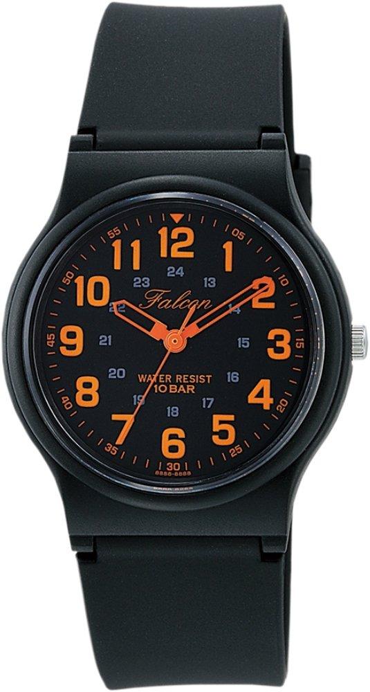 Часы Citizen Falcon Аналоговые 10 АТМ Водонепроницаемые Черные Q&Q VP46-858, Ударопрочные,