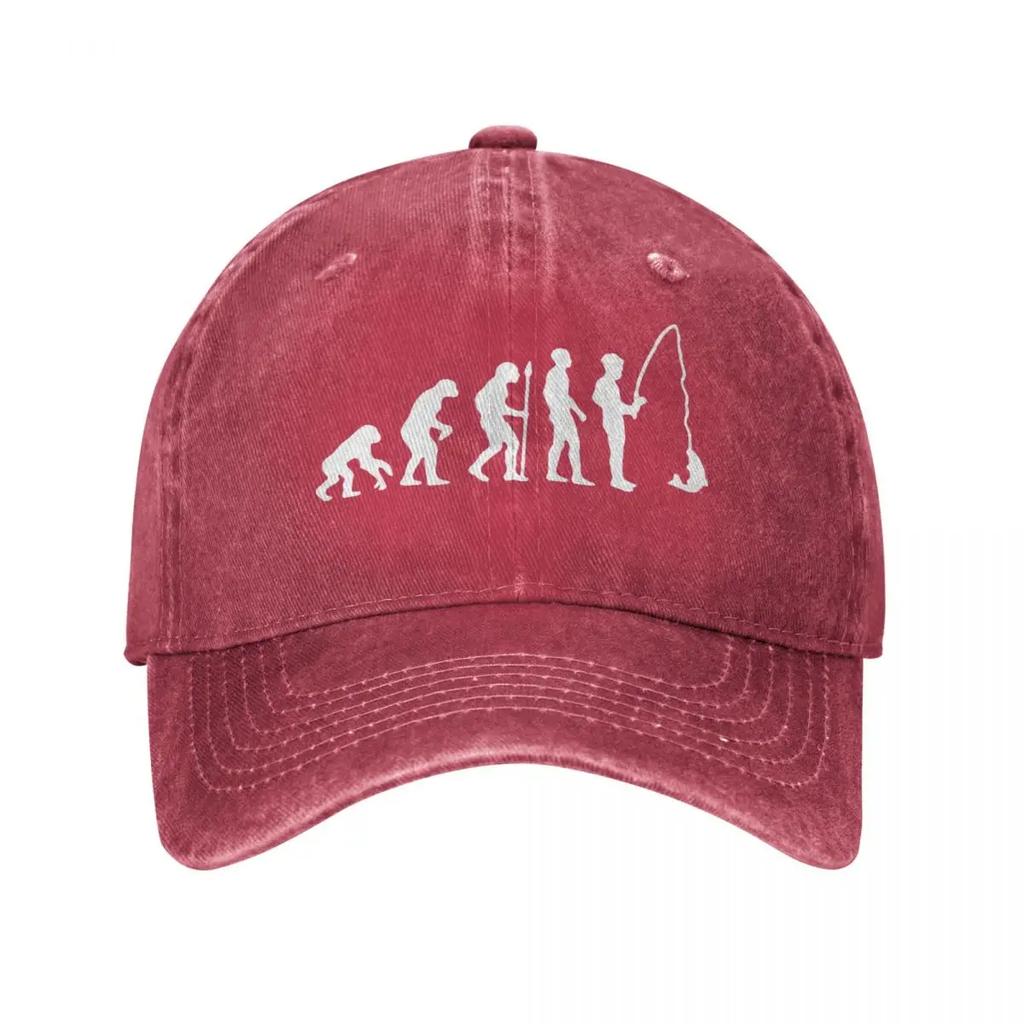 Повседневные бейсболки Snapback Hat Evolution Of Fishing Born Весенне-летняя кепка Fish Washed Washed Casquette Gorras Hip Hop