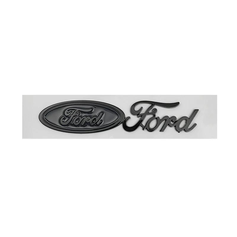 Car Styling ABS Emblem Rear y208 Trunk Sticker For Ford Focus 2 F150 Mondeo Fusion Ranger Explorer Kuga Taurus Transit Badge Decal