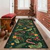 European Style Long Corridor Carpet Christmas Tree Decoration Non-slip Runner Rugs Home Living Room Bedroom Aisle Stair Foot Mat