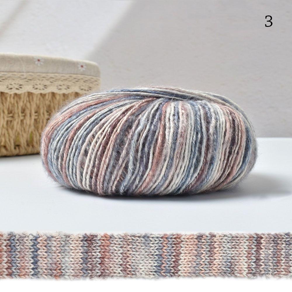 Крючок Линия Моток Пряжи Мягкая Хлопковая Пряжа Зимняя Градиентная Пряжа-Кейк для Одежды