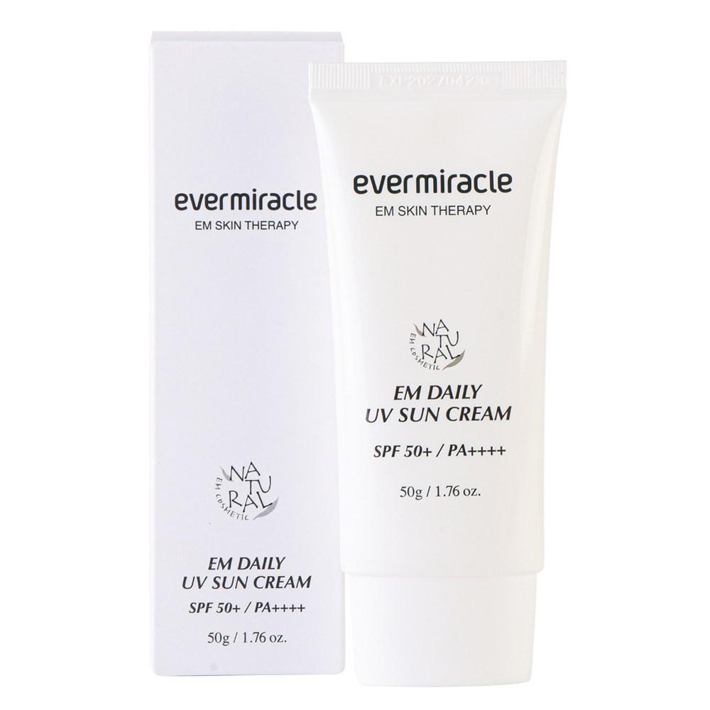 Evermiracle EM Daily UV Sun Cream SPF50+ PA++++, 50g, 1 Unit