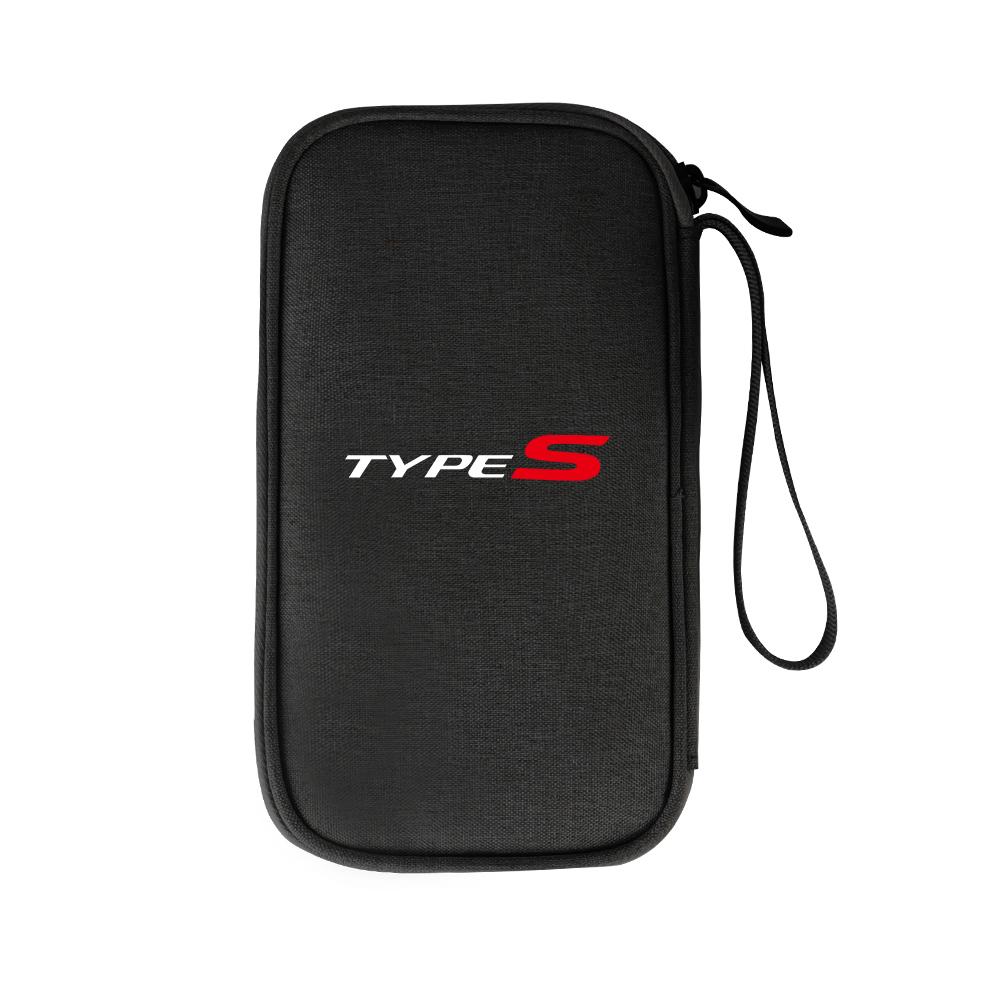 AQW1 Car Digital Supplies Storage Bag Key USB Cable Earphone Organizer Box For Honda Civic Accord Hrv Jazz CR-Z Element Insight MDX