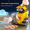Childrens Pressing Robot Inertia Engineering Vehicle Excavator Set With Educational Construction Toy For Kids