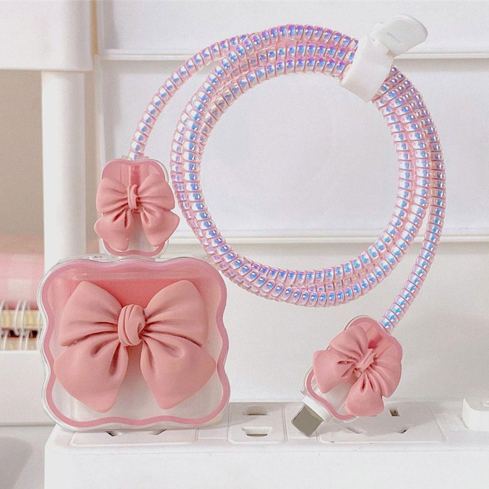 Постепенно прозрачный Защитный чехол для вилки зарядного устройства iPhone Защита USB Защита кабеля Чехол-протектор для кабеля