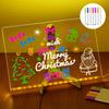 LED Drawing Board, Children's Light Board, Reusable Graffiti Board, Acrylic Writing Board, Educational Drawing Toys, Fluorescent Drawing Board