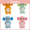 Cute Axolotl Plush Toy For Couples Hexagonal Dinosaur Design