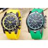 Sports Silicone Watch Luxury Analog Quartz Modern Men Fashion Wrist Watch