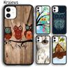 Krajews Colorful Owls Soft Phone Case Cover For iPhone 14 5 6s 7 8 Plus X XR XS 11 12 13 Pro Max Samsung Galaxy S21 S22 Ultra
