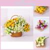 Daisy Artificial Flower Bouquet For Wedding Decor Home Staging Photography Props