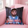 Наволочка с изображением рэпера A-Anuel Aa, противоаллергенная, с невидимой молнией, из шелковистого короткого плюша, чехол для диванной подушки