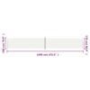 Side Awning Retractable Cream 180 x 1200 cm