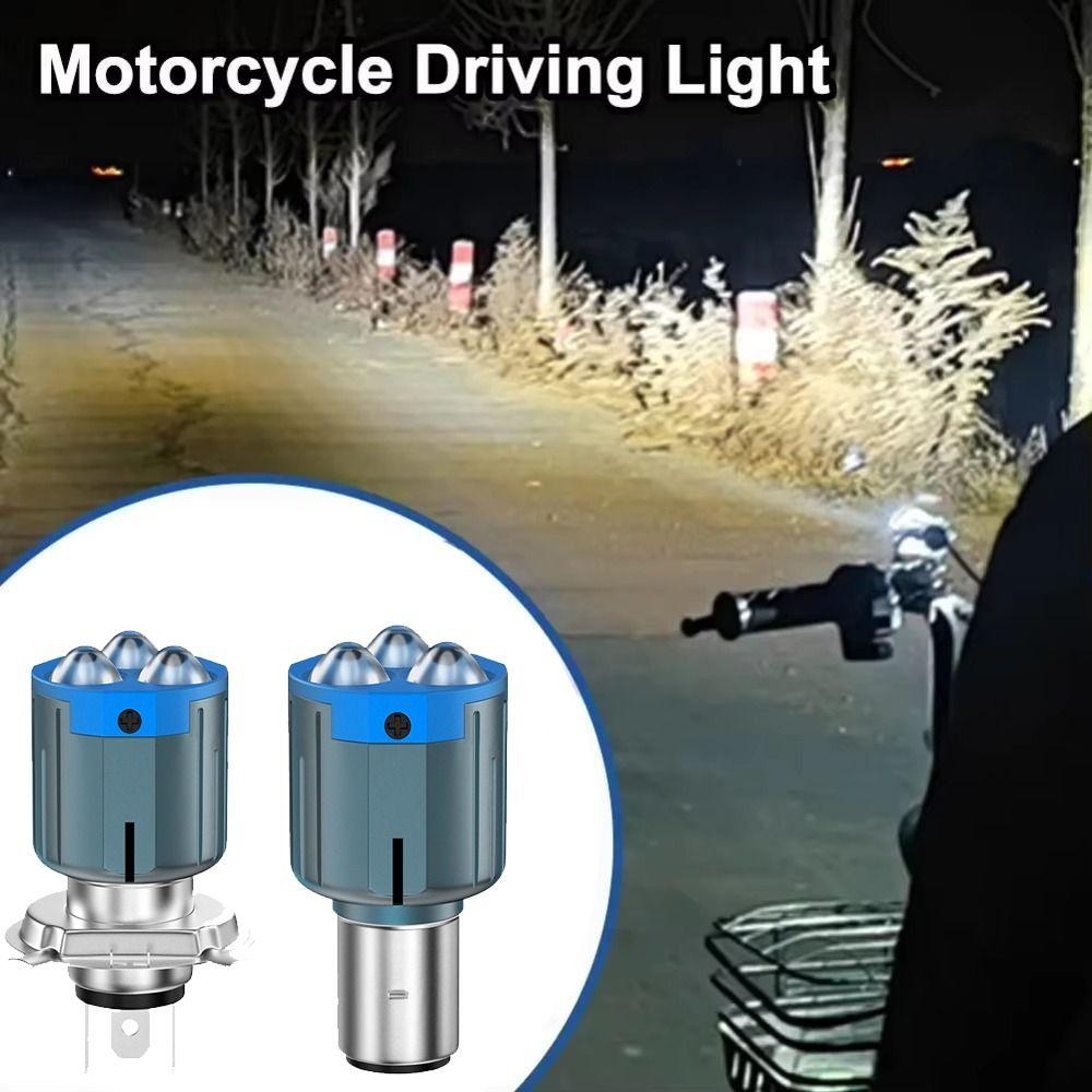 3500LM Brightness LED Motorcycle Headlight High Low Beam Motorbike Spotlight Scooter Application