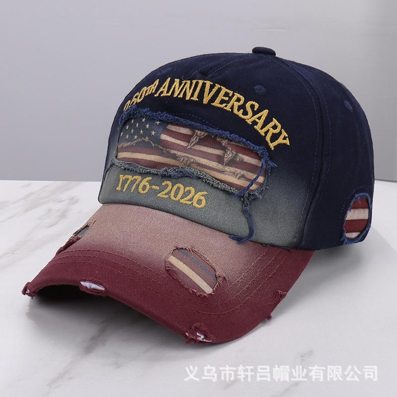Hot Selling Anniversary Baseball Cap - Vintage Street Trend Versatile Sunshade Cap
