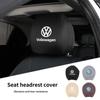 Car Seat Headrest Protective Cover Anti-Dirty Pillow Protector For VW Scirocco Jetta Beetle Golf Passat Polo Tiguan Sharan GTI