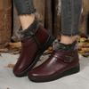 Winter Comfortable Thick Sole Anti-Slip Racing Boots Fashion New Round Head Sexy Plus Fleece Warm Casual Work Boots Women