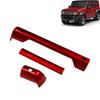 Декоративная накладка на центральную консоль DodoxDIY для нового Sierra Jimny/Jimny Nomad/Jimny JC74/JB74/JB64 (красный)
