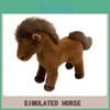 Plush Animal Horse Dolls Decor With Pp Cotton For Kids And Collectors Gift