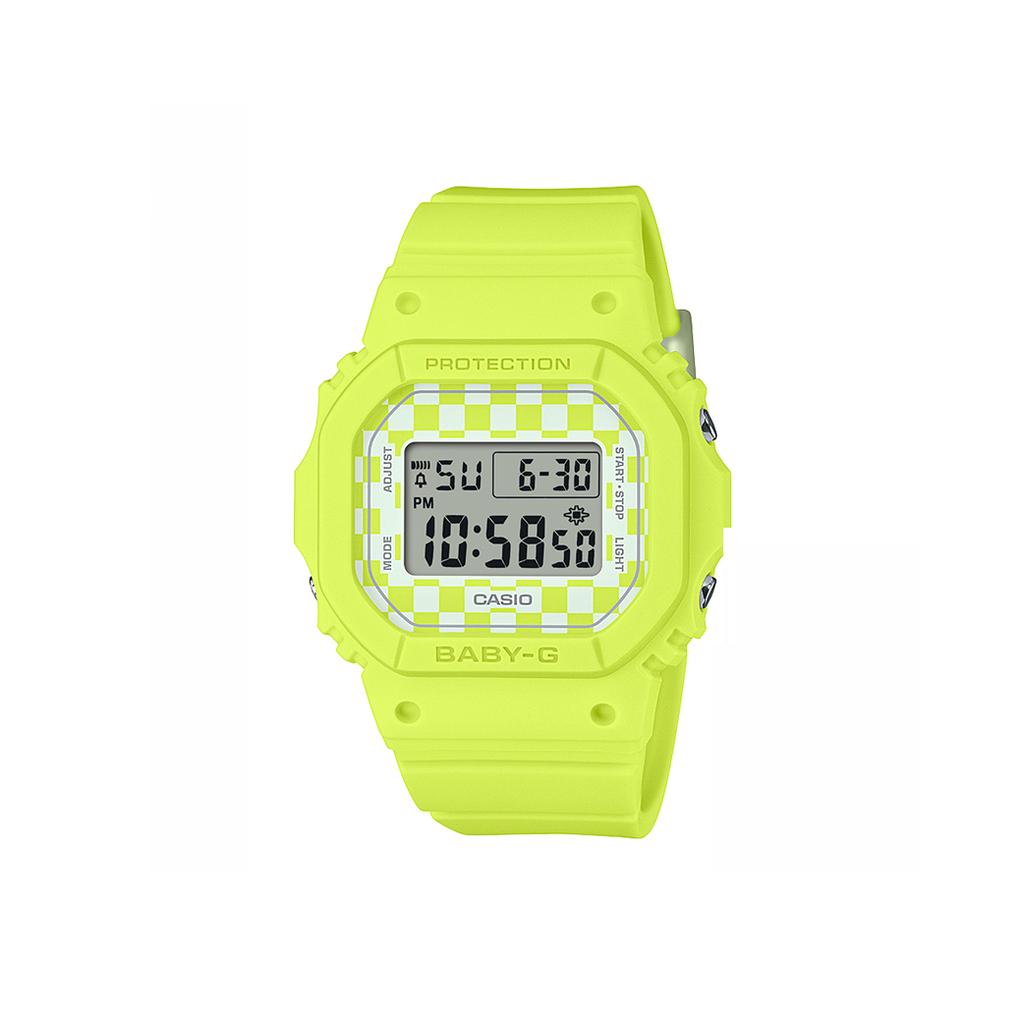 Casio Женские часы BABY-G Желтые BGD-565GS-9PR BGD-565GS-9PR