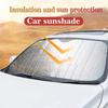 1 шт. Автомобильный солнцезащитный экран Защита Тепловой экран Переднее лобовое стекло Солнцезащитный козырек Солнцезащитная накладка Автомобильные защитные аксессуары