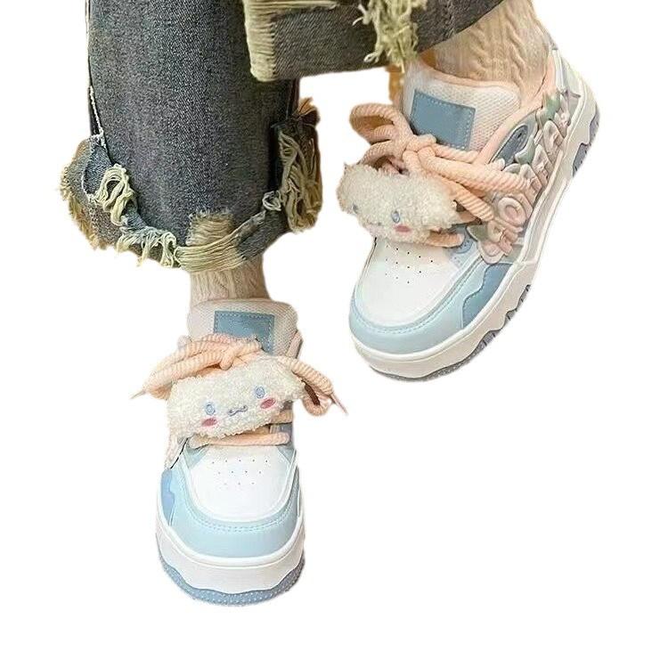 Дофаминовые кеды детские Югуи собака Мелодия студенты нишевый тренд кеды женские в наличии