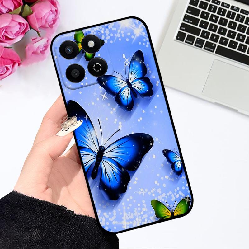 Чехол для Honor 200 Smart 5G Милый Астронавт Ударопрочный Силиконовый Чехол для Телефона для Huawei Honor Play 60 Plus Бампер ALT-AN00 Fundas