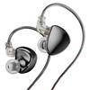 TRN MT5 Wired LCP Dynamic HiFi Monitor High Resolution Metal QDC Detachable Microphone ISO Android Compatible Earphones, Earphones, Diaphragm, Driver,