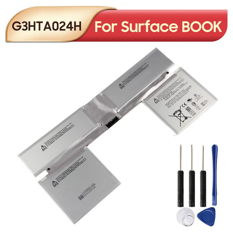 Перезаряжаемая литиевая батарея для Microsoft Surface BOOK G3HTA024H G3HTA023H Аккумулятор 6800 мАч