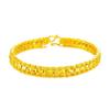 Gold-Plated Women's Lucky Bead Bracelet - Versatile Love and Fortune Jewelry for Couples