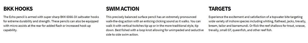 Malosi EC80F-MO Карандаш Микро Эхо 80F Плавающая Приманка Мисо (0573)