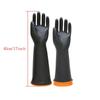 Heavy Duty Industrial Rubber Gloves Resist Strong Acid and Alkali Latex Gauntlets  for Car Home Lab
