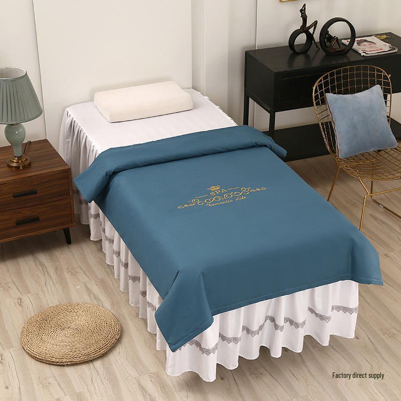 Embroidery Beauty Foot Massage & Bathing Quilt - Leisure & Therapy Air Conditioning Cover