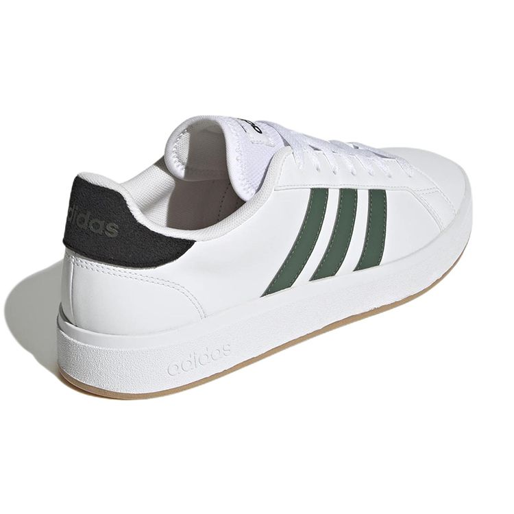 Adidas Neo Grand Court Lifestyle Court Casual Lightweight Durable Low-Top Sneakers Men Sneakers White Green GY9863