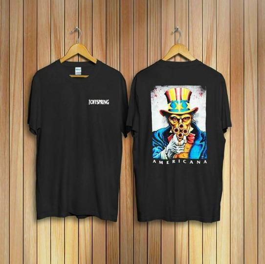Vintage The Offspring Uncle Sam 90S Promo T-Shirt