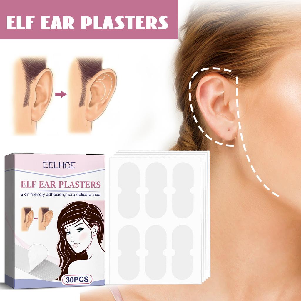 EELHOE invisible ear stickers breathable waterproof ear correction stickers for smaller face look