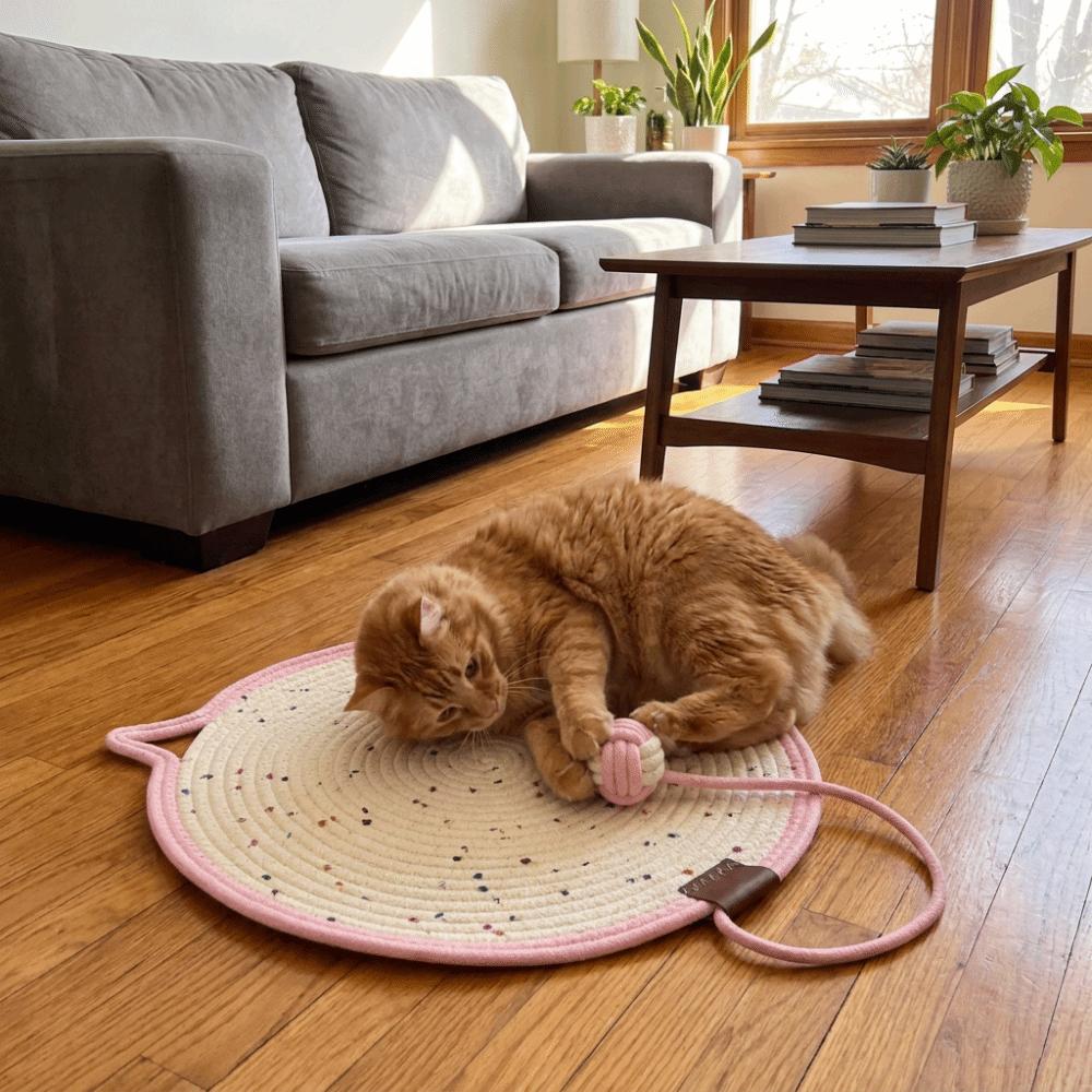 Scratch Resistant Cat Scratching Toy Wear-Resistant Dog Mattress Cat Climbing Mat Indoor Use