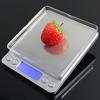 3kg/0.1g 500g/0.01g Stainless Steel Digital LCD Kitchen Jewelry Electronic Scale