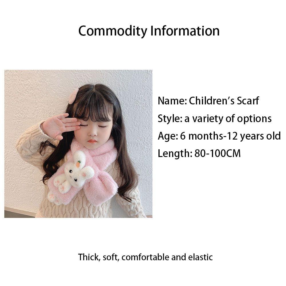 All-match Warmth Cartoon Child Scarves Wraps Collar Scarf