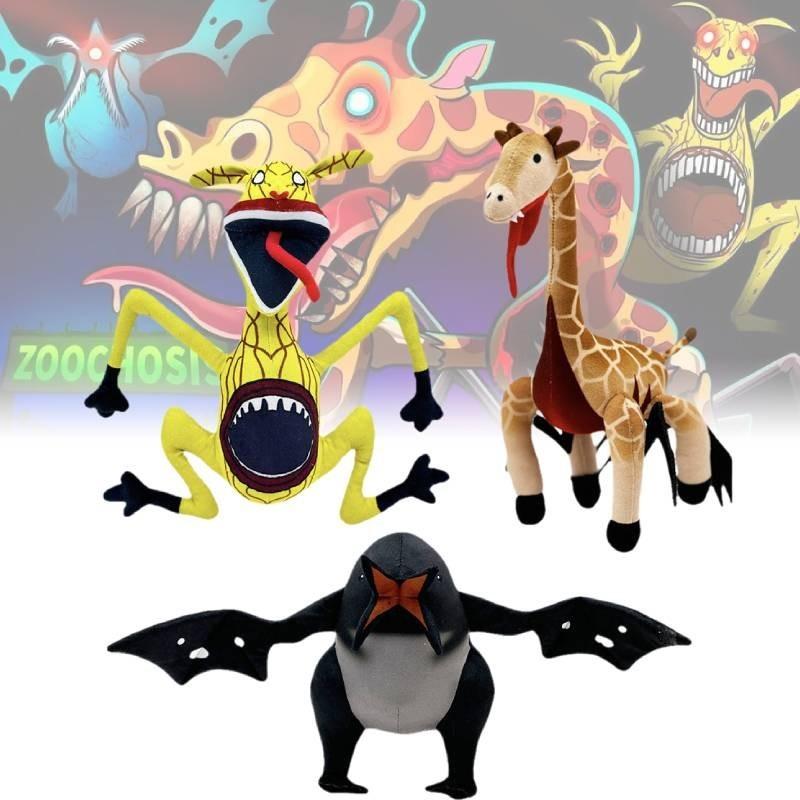 Очаровательные плюшевые куклы-животные Zoochosis с уникальным дизайном из мягкого короткого плюша